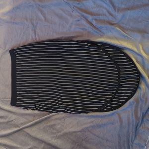 DKNY Striped skirt